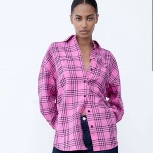 ZARA Oversized Button down